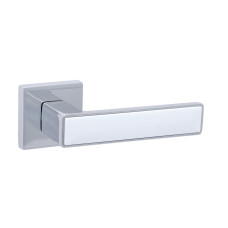 Ручка Safita MIRROR HT WP/CP білий/хром